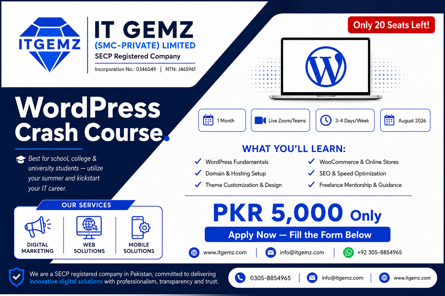 WordPress Crash Course